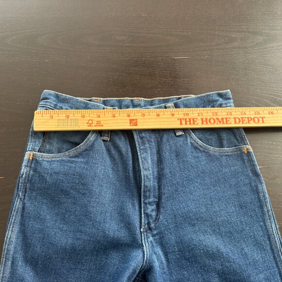 Vintage 70s Womens Boyfriend Bootcut Denim Western 955 Jeans Size 27 x 32 - Picture 8 of 11